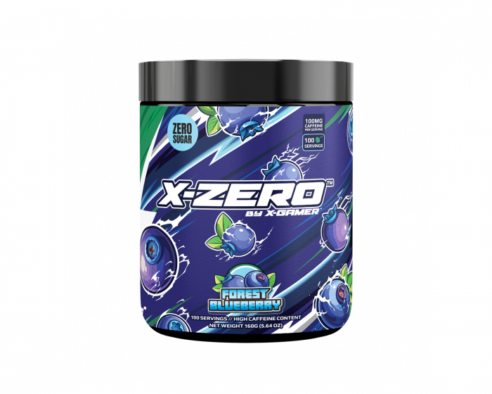 X-Gamer X-Zero Forest Blueberry - 100 Portioner