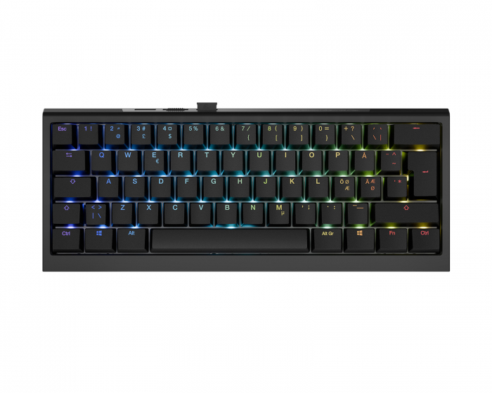 Ducky One X Mini 60% Trådløst Gaming Tastatur - Sort