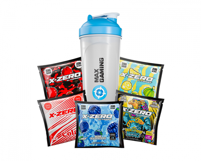 X-Gamer X-Zero 2nd Sample Pack + Shaker (10 Portioner)