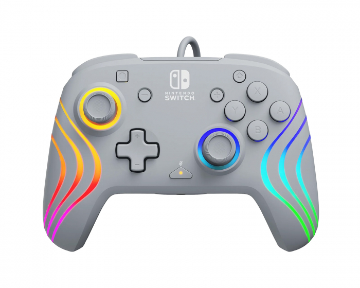 PDP Afterglow Wave Wired Controller - Grå (Nintendo Switch)