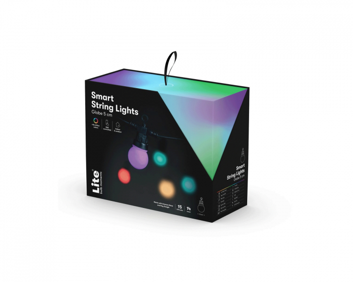 Lite Bulb Moments Smart Light Chain - Globe Smart Lyskæde