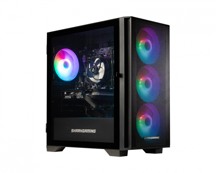 Shark Gaming Shark Maelstrom R709 Gaming PC - RX 7600XT - Ryzen 7 5700X