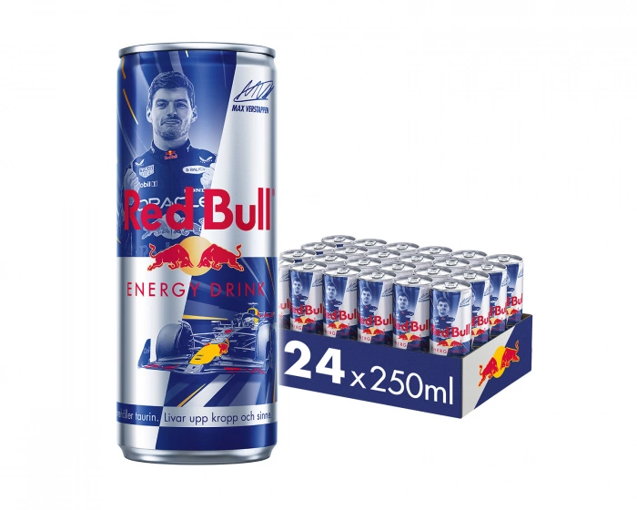 Red Bull Original Max Verstappen Edition 250ml - 24-Pack