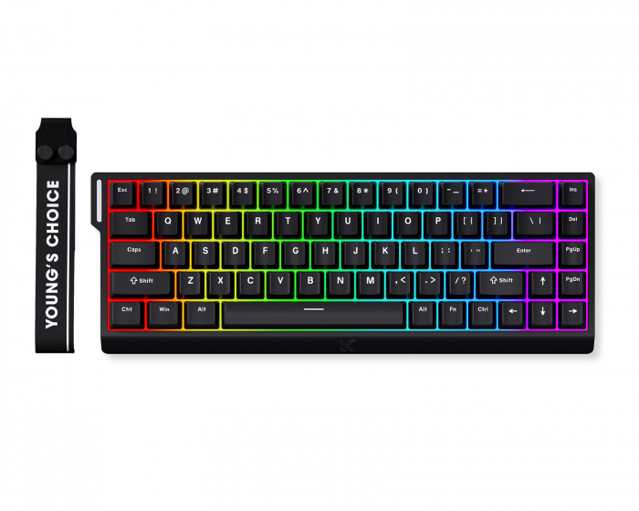 MCHOSE Ace 68 E-Sport ANSI Hall Effect Tastatur - Sort