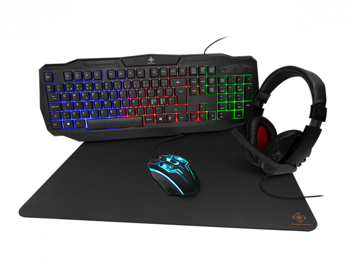 Deltaco Gaming 4-in-1 RGB-gaming Kit - GAM-129