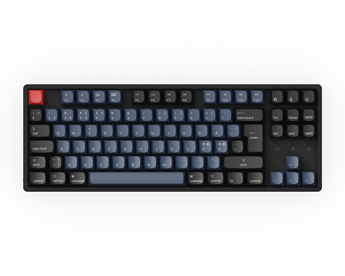 Keychron K8 Pro TKL RGB Aluminium Hotswap Trådløs Tastatur [Gateron G Pro Red] (DEMO)