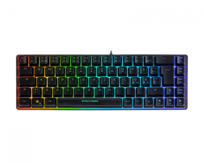 Deltaco Gaming DK240 RGB 60% Membrantastatur (DEMO)