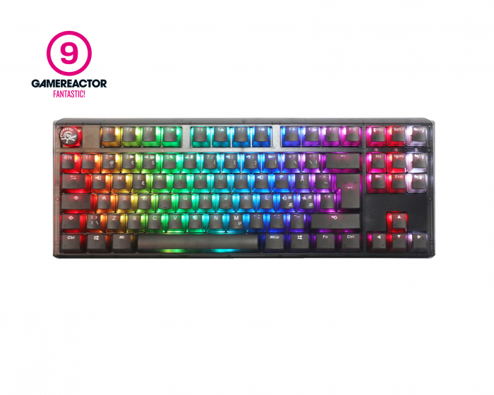 Ducky ONE 3 TKL Aura Black RGB Hotswap Tastatur [MX Silent Red] (DEMO)