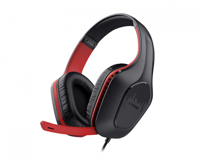 Trust GXT 415S Zirox Gaming Headset Switch - Sort/Rød (DEMO)