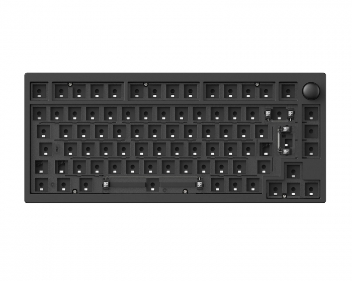 Lemokey P1 Pro QMK 75% RGB ISO Trådløs Barebone - Carbon Black (DEMO)