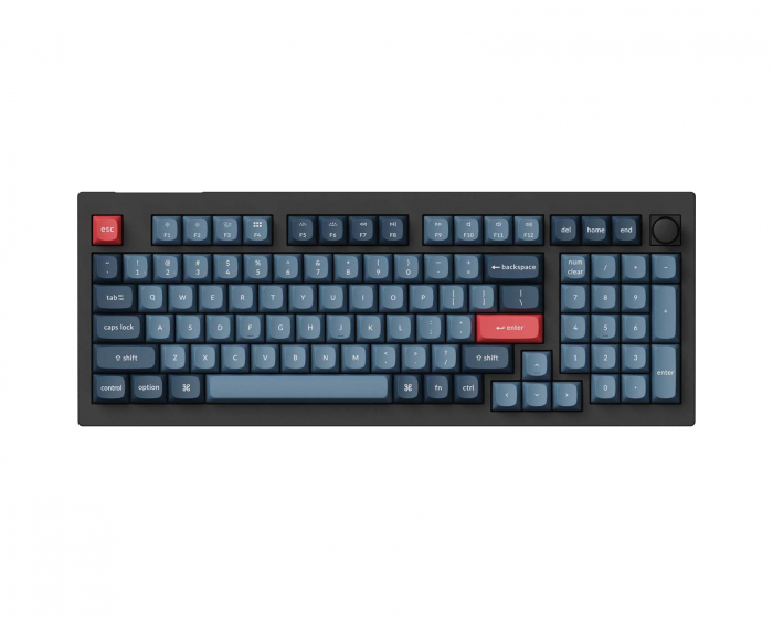 Keychron V5 Max QMK/VIA RGB Hotswap Trådløs Tastatur [Gateron Jupiter Red] - ISO (DEMO)