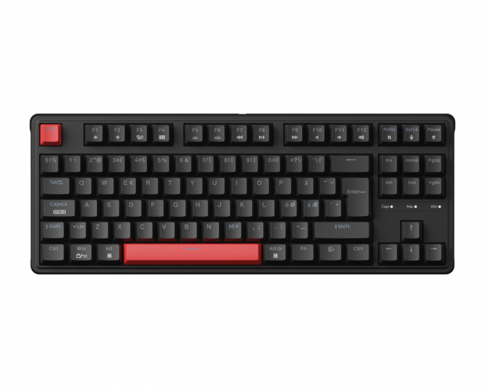 Keychron C3 Pro RGB Hotswap Tastatur [Red] - ISO (DEMO)