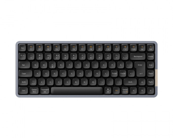 Lofree Flow84 75% Low-Profile RGB Mekanisk Tastatur [Kailh Phantom] - Sort (DEMO)