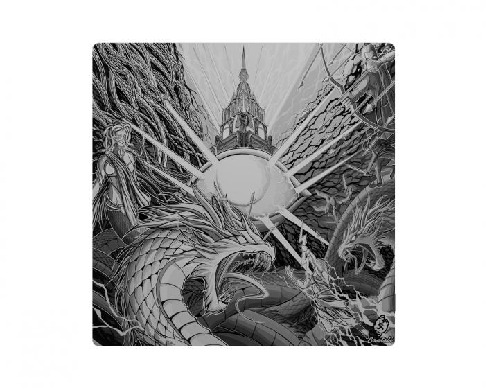 Santali Eye of Kaos Glas Musemåtte - Limited Edition (DEMO)