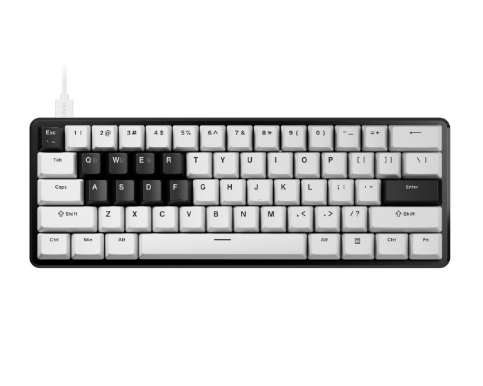 Pulsar PCMK 3 HE 60 Magnetic Tastatur ANSI - Hvid (DEMO)
