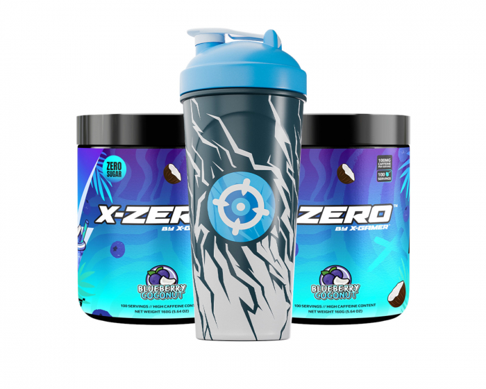 X-Gamer X-Zero Blueberry & Coconut - 2 x 100 Portioner