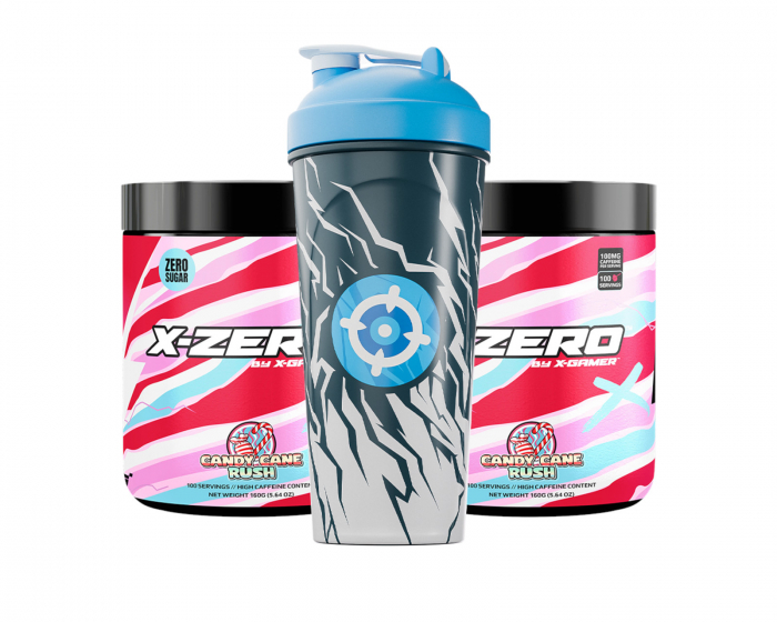 X-Gamer X-Zero Candy Cane Rush - 2 x 100 Portioner