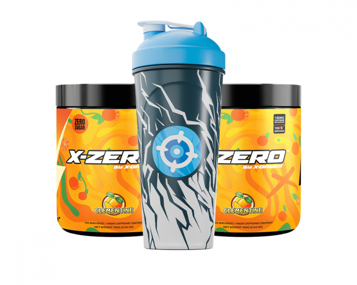 X-Gamer X-Zero Clementine - 2 x 100 Portioner