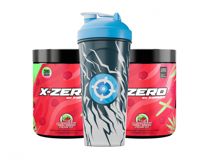 X-Gamer X-Zero Raspberry Mojito - 2 x 100 Portioner