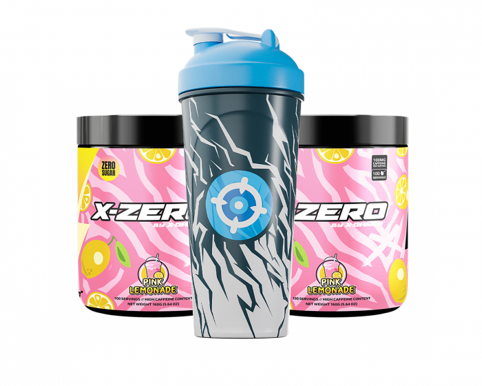 X-Gamer X-Zero Pink Lemonade - 2 x 100 Portioner