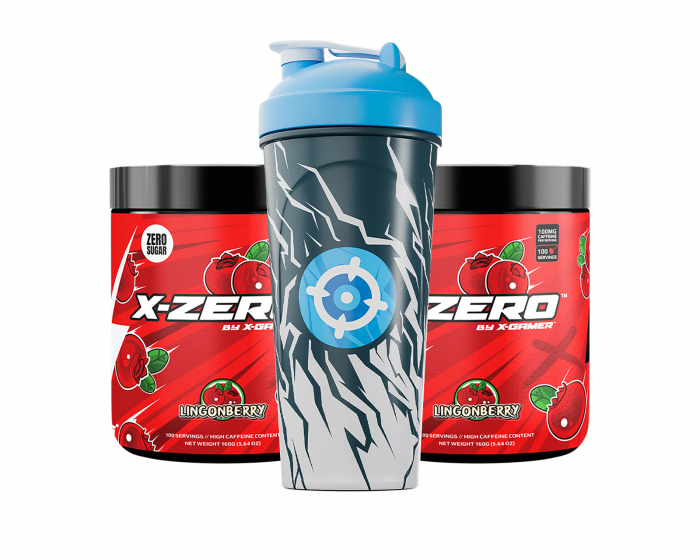 X-Gamer X-Zero Lingonberry - 2 x 100 Portioner