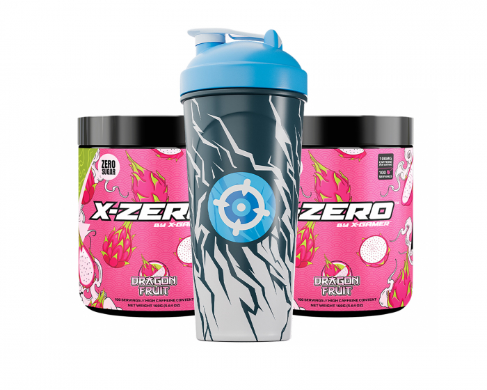 X-Gamer X-Zero Dragon Fruit - 2 x 100 Portioner