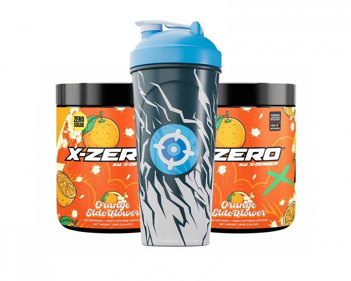 X-Gamer X-Zero Orange Elderflower - 2 x 100 Portioner