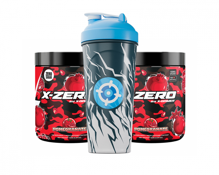 X-Gamer X-Zero Pomegranate - 2 x 100 Portioner