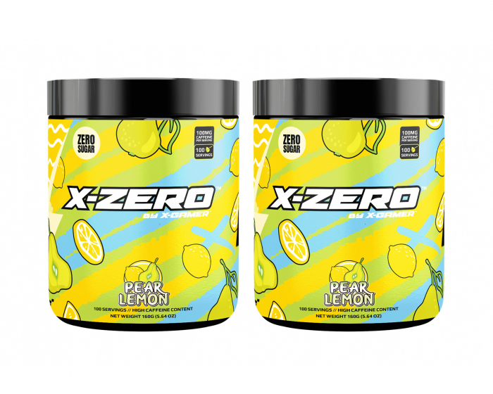 X-Gamer X-Zero Pear Lemon - 2 x 100 Portioner