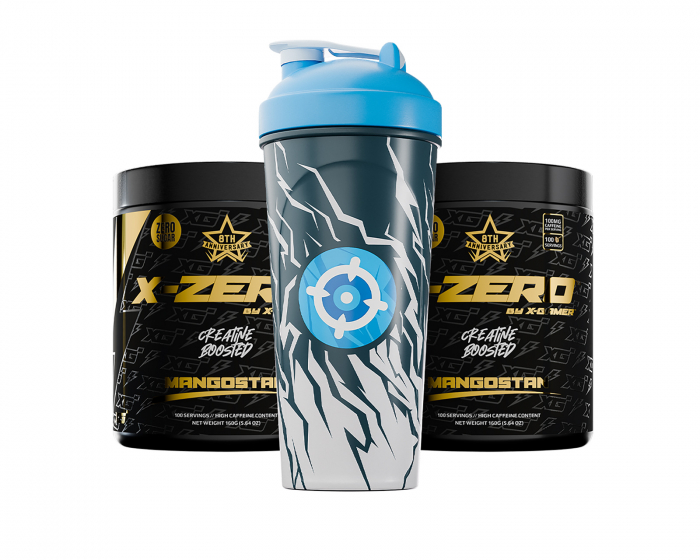 X-Gamer X-Zero Mangostan med Kreatin - 2 x 100 Portioner