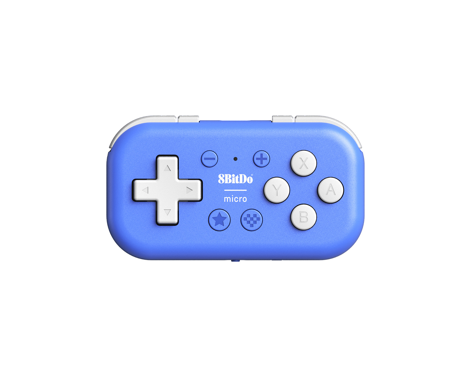 8Bitdo Micro Bluetooth Gamepad - Blå Controller - MaxGaming.dk