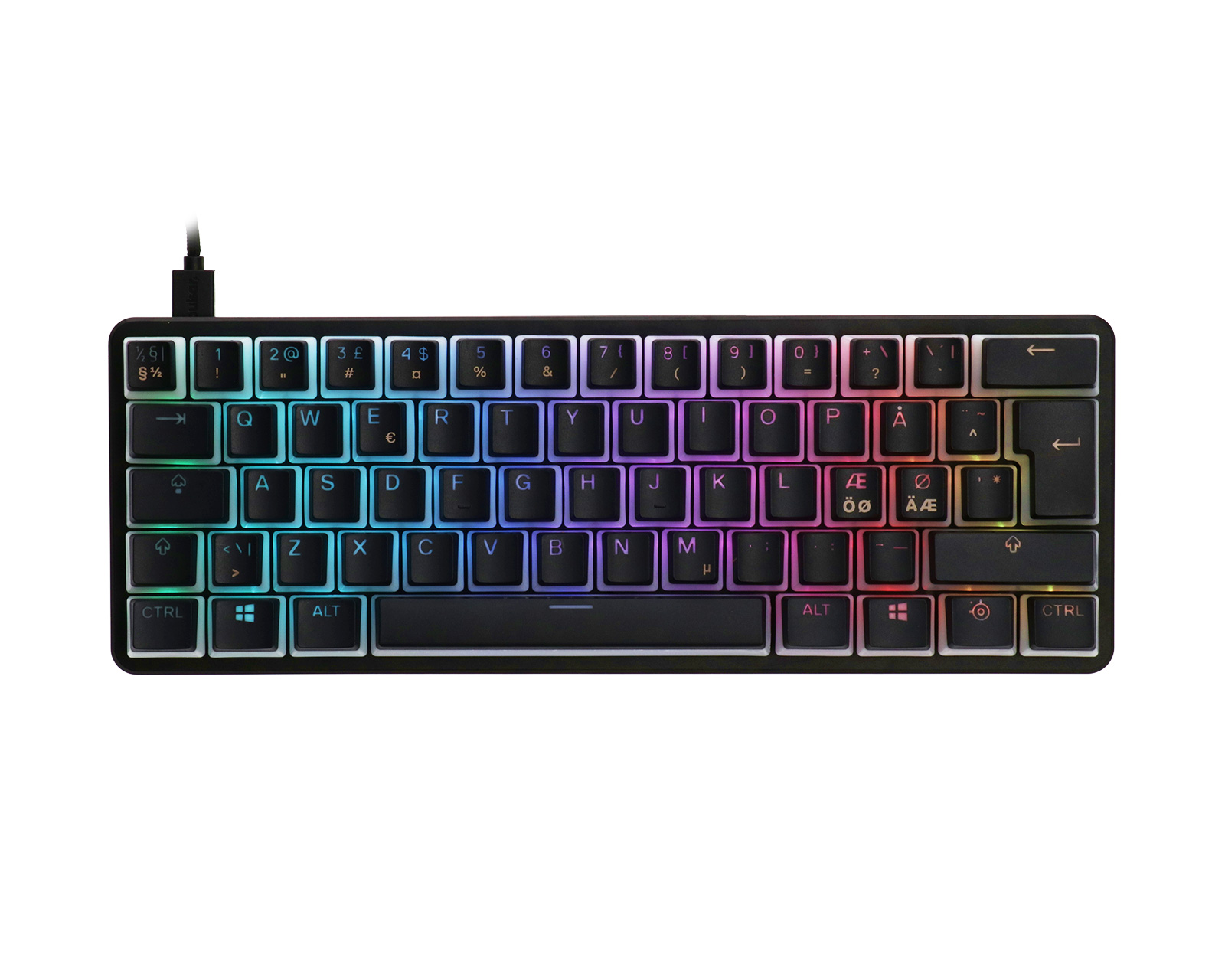 ducky one 2 rgb led double shot pbt mechanical keyboard